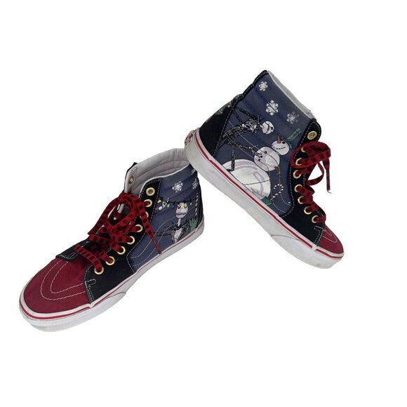 VANS The Nightmare Before Christmas x Sk8- High Christmas town,7 woman, 5.5 men - Picture 1 of 16
